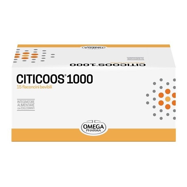 Omega Pharma Citicoos 1000 15 Flaconcini 10 Ml Omega Pharma Citicoos 1000 15 Flaconcini 10 Ml