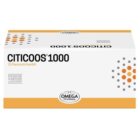Omega Pharma Citicoos 1000 15 Flaconcini 10 Ml Omega Pharma Citicoos 1000 15 Flaconcini 10 Ml