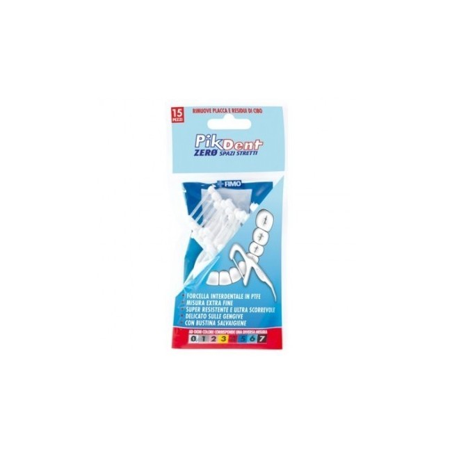 Fimo Pikdent Zero Spazi Stretti 15 Forcelle Interdentali Fimo Pikdent Zero Spazi Stretti 15 Forcelle Interdentali