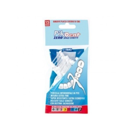 Fimo Pikdent Zero Spazi Stretti 15 Forcelle Interdentali Fimo Pikdent Zero Spazi Stretti 15 Forcelle Interdentali