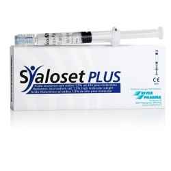 River Pharma Siringa Intra-articolare Syaloset Plus Acido Ialuronico Sale Sodico 1,5% Ad Alto Peso Molecolare 4 Ml
