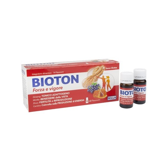 Sella Bioton Ginseng Forza Vig 14 Flaconcini