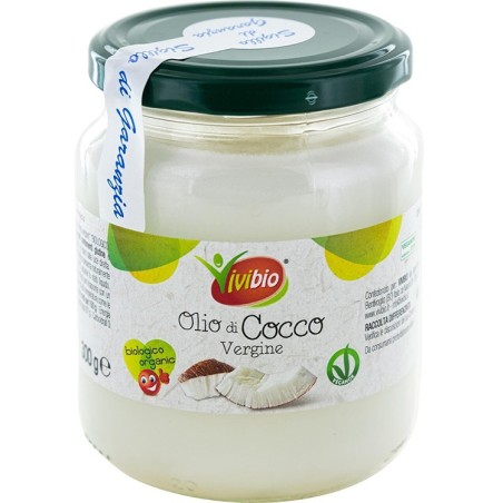 Olio Di Cocco Vergine Vivibio 300 Ml Olio Di Cocco Vergine Vivibio 300 Ml