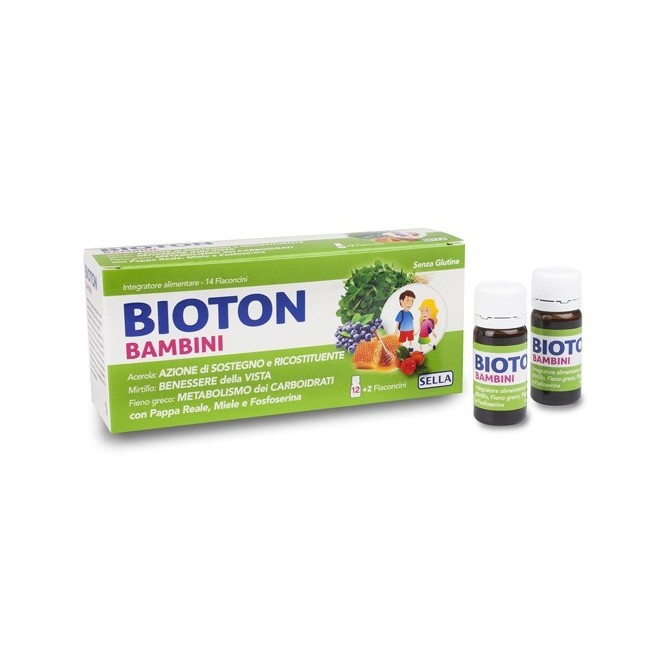 Sella Bioton Bambini Nuovo 14 Flaconcini