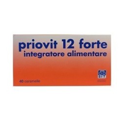 Sit Laboratorio Farmaceutico Priovit 12 Forte 40 Caramelle