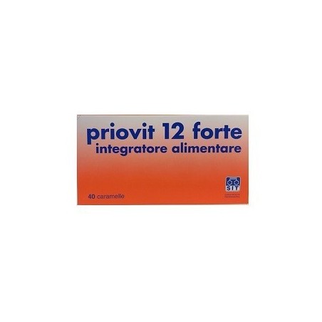 Sit Laboratorio Farmaceutico Priovit 12 Forte 40 Caramelle Sit Laboratorio Farmaceutico Priovit 12 Forte 40 Caramelle