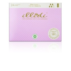 Hnp Illedi Assorbenti Mini In Tessuto Non Tessuto Per Incontinenza 230 Mm 24 Pezzi
