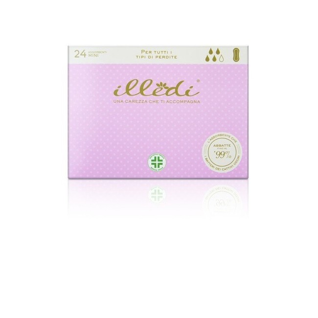 Hnp Illedi Assorbenti Mini In Tessuto Non Tessuto Per Incontinenza 230 Mm 24 Pezzi