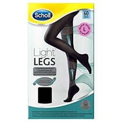 Scholl's Scholl Lightlegs 60 Denari Taglia L Colore Nero 1 Paio