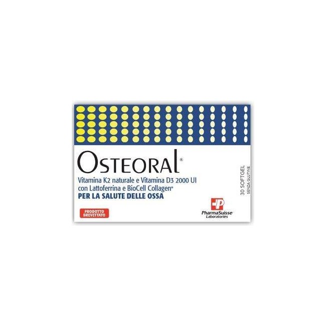 Pharmasuisse Laboratories Osteoral 30 Capsule Molli