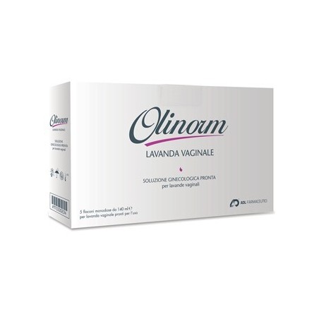 Adl Farmaceutici Olinorm Lavanda 5 Flaconi Monodose Da 140 Ml