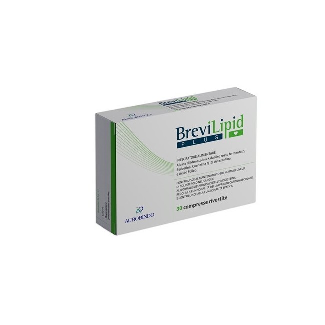 Aurobindo Pharma Brevilipid Plus 30 Compresse Rivestite