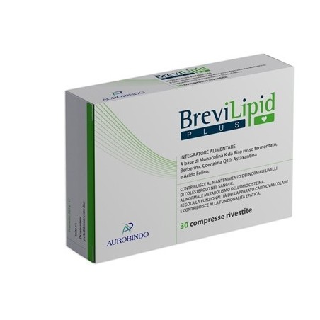 Aurobindo Pharma Brevilipid Plus 30 Compresse Rivestite
