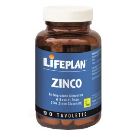 Lifeplan Zinco 10mg 90 Tavolette