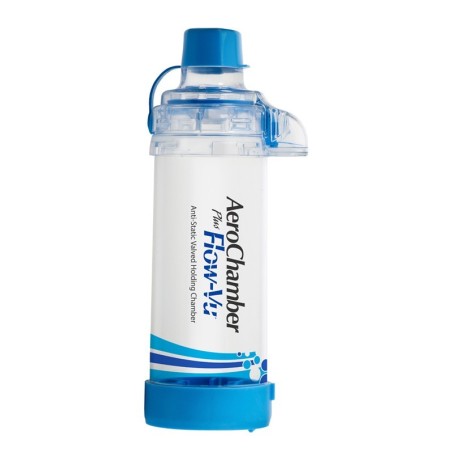 Camera Di Tenuta Con Valvola Aerochamber Plus Flow Per Adulti 5+ Anni