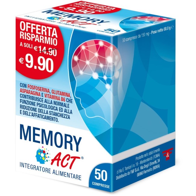 F&f Memory Act 50 Compresse F&f Memory Act 50 Compresse