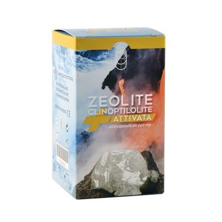 Zeolite Clinoptilolite Attivata Suprema 200 Capsule 540 Mg 108 G
