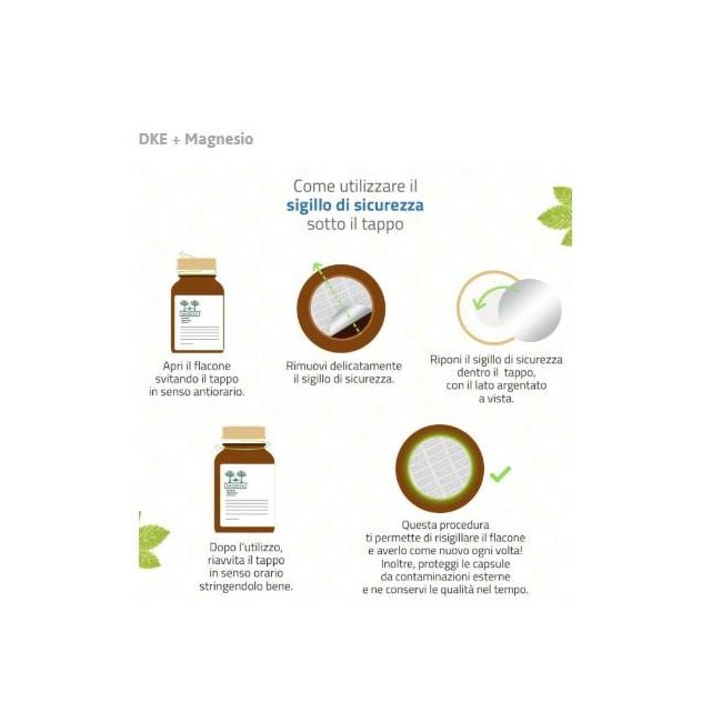 Salugea Dke + Magnesio 60 Capsule