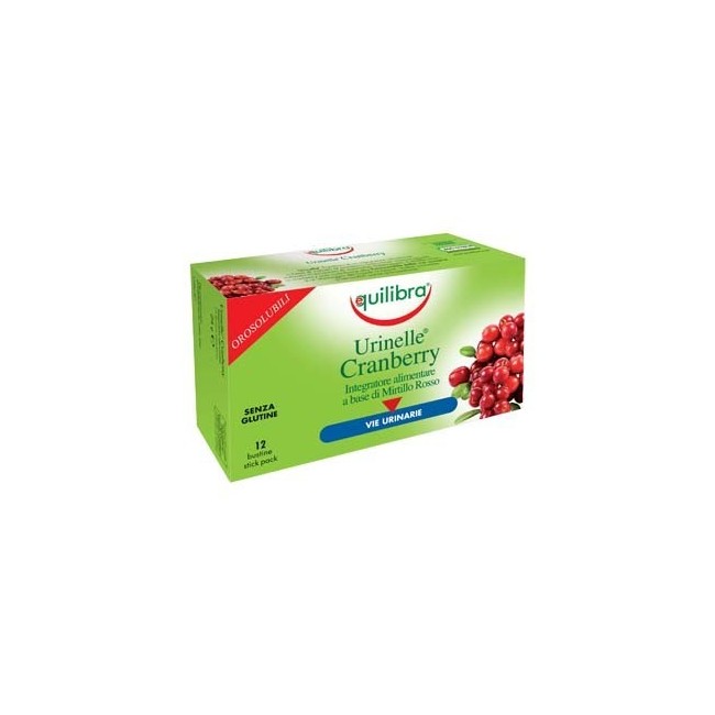 Equilibra Urinelle Cranberry 12 Bustine Orosolubili