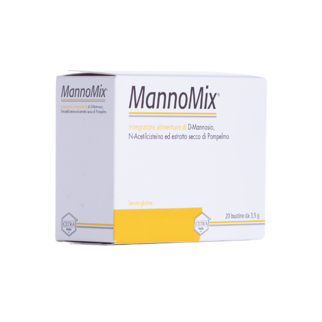 Cetra Pharma Mannomix 20 Bustine Da 3,5 G