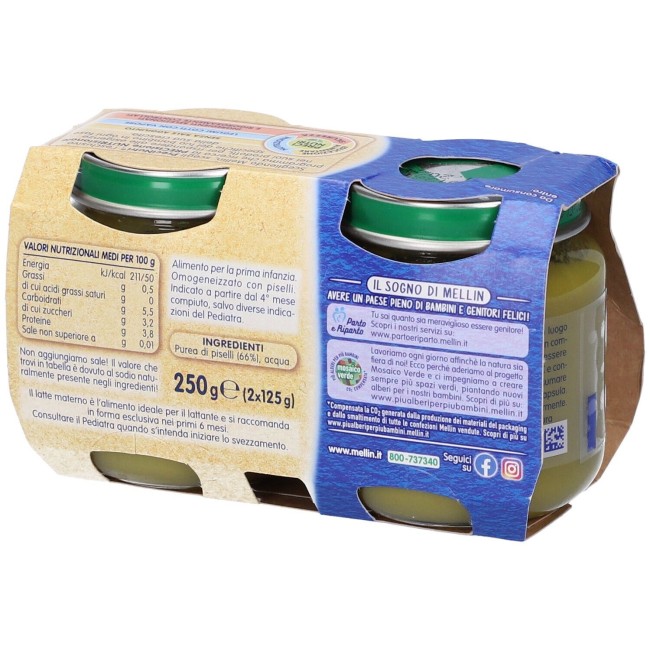 Danone Omogeneizzato Piselli 2 X 125 G
