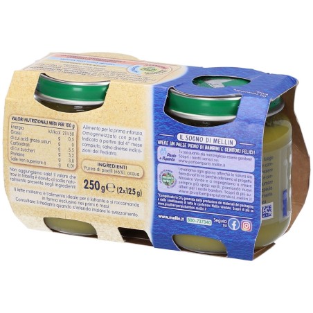 Danone Omogeneizzato Piselli 2 X 125 G