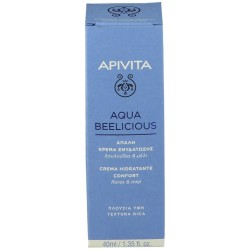 Apivita Aqua Beelicious Comfort Hydrating Cream 40 Ml/19