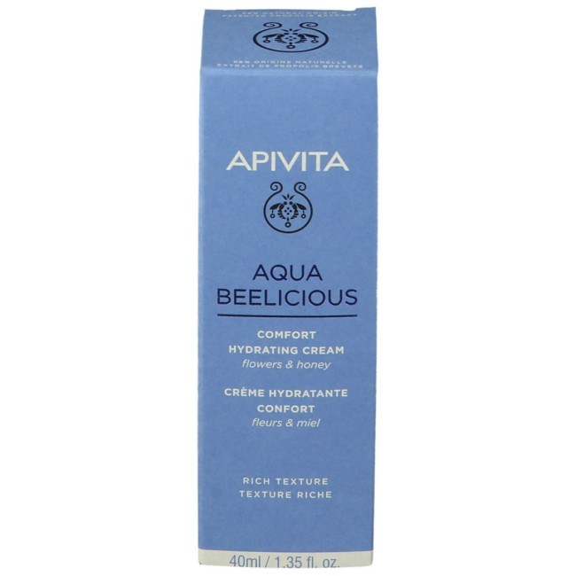 Apivita Aqua Beelicious Comfort Hydrating Cream 40 Ml/19