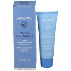 Apivita Aqua Beelicious Comfort Hydrating Cream 40 Ml/19