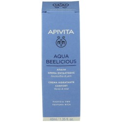 Apivita Aqua Beelicious Comfort Hydrating Cream 40 Ml/19