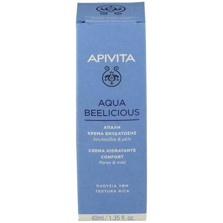 Apivita Aqua Beelicious Comfort Hydrating Cream 40 Ml/19