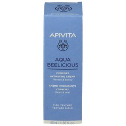 Apivita Aqua Beelicious Comfort Hydrating Cream 40 Ml/19