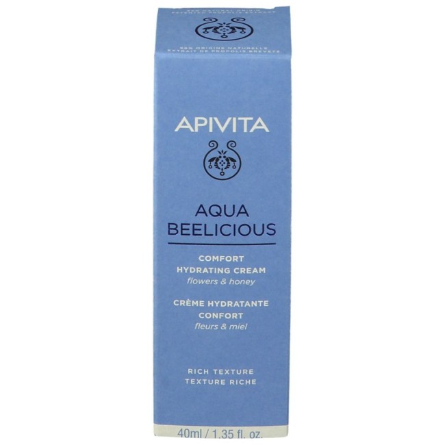 Apivita Aqua Beelicious Comfort Hydrating Cream 40 Ml/19