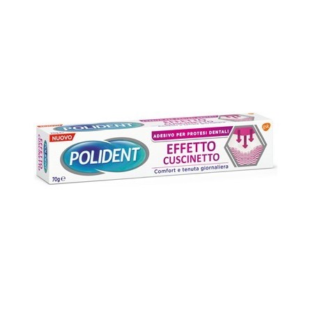Haleon Polident Fissativo Effetto Cuscinetto Adesivo Per Protesi Dentali 70 G