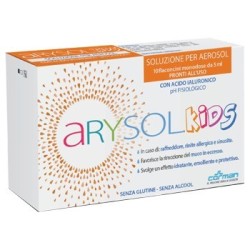 Corman Arysol Kids Soluzione Bambini Per Aerosol Con Acido Ialuronico Ph Fisiologico 10 Flaconcini Monodose Da 5 Ml