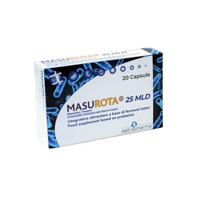 Deltha Pharma Masurota 25mld 20 Capsule