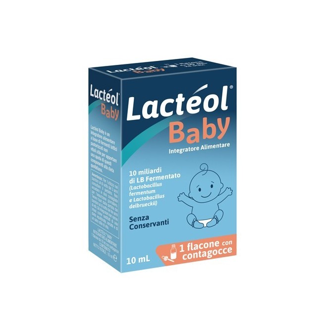 Bruschettini Lacteol Baby Flacone Con Contagocce 10 Ml