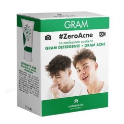 Lab. Farmaceutici Krymi Gram Zeroacne 1 Gram Detergente 50 Ml + 1 Gram Acne 50 Ml