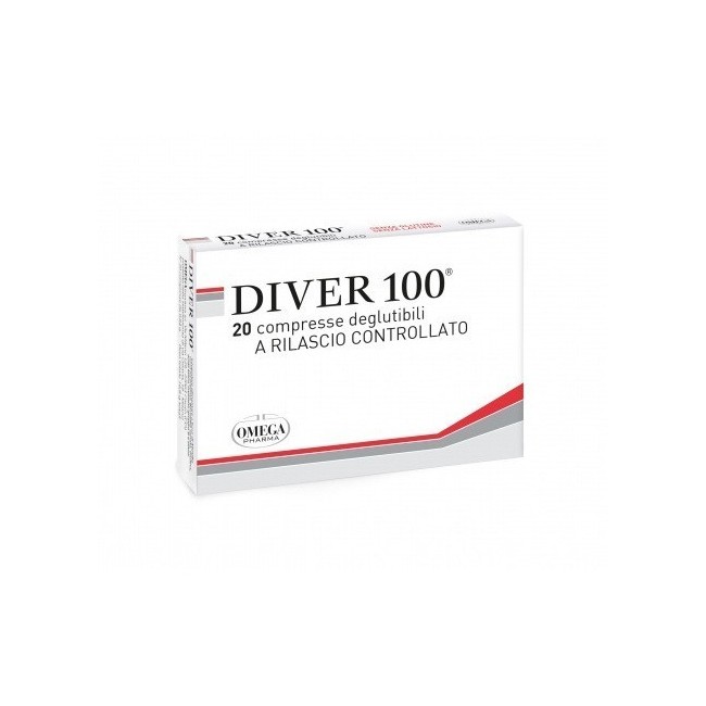 Omega Pharma Diver 100 20 Compresse Omega Pharma Diver 100 20 Compresse