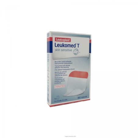 Essity Leukomed T Skin Sensitive Medicazione Post-operatoria Trasparente Con Massa Adesiva In Silicone 7,2x5 Cm 5 Pezzi Essity Leukomed T Skin Sensitive Medicazione Post-operatoria Trasparente Con Massa Adesiva In Silicone 7,2x5 Cm 5 Pezzi