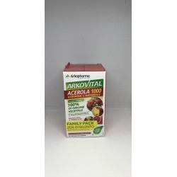 Arkopharma Arkovital Acerola 1000 Pack Family 60 Compresse