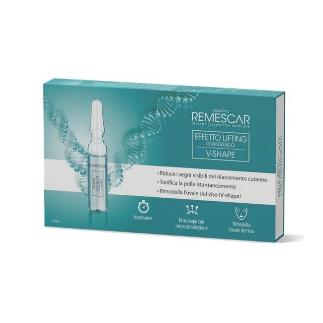 Karo Pharma Remescar Effetto Lifting Istantaneo V-shape 5 Fiale X 2 Ml