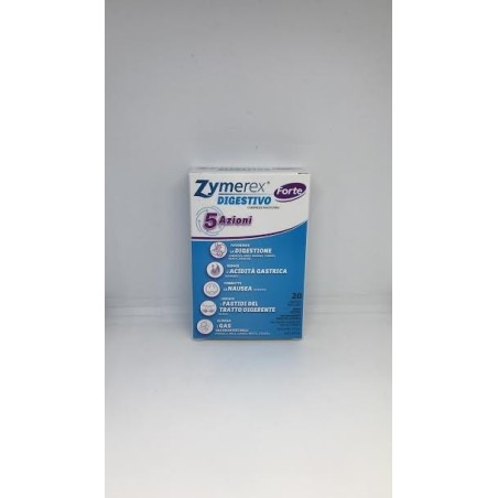 Wilco Farma Zymerex Digestivo Forte 5 Azioni 20 Compresse Masticabili