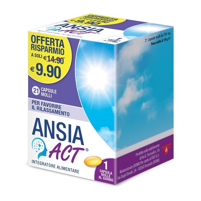F&f Ansia Act 21 Capsule Molli