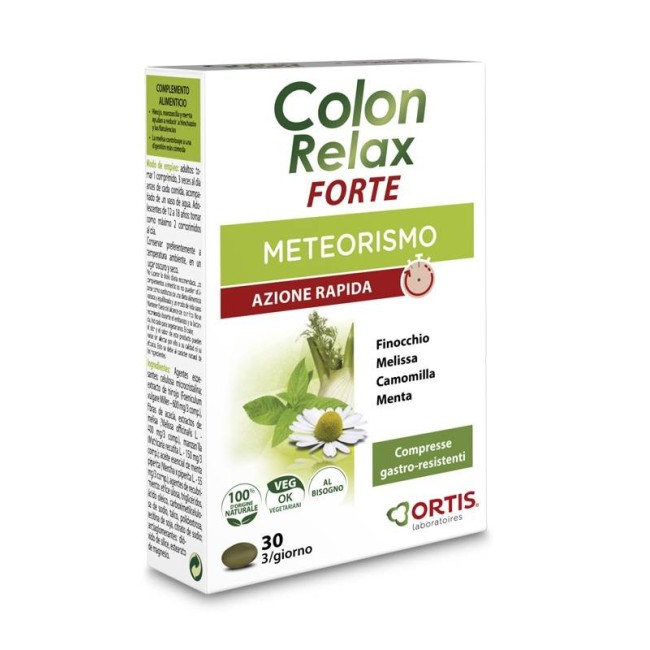 Ortis Laboratoires Colon Relax Forte 30 Compresse