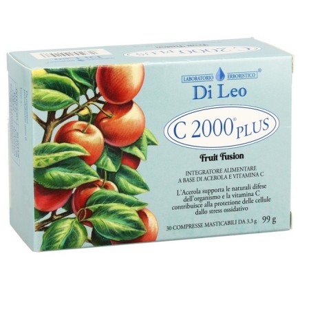 Laboratorio Erboristico Di Leo C 2000 Plus Fruit Fusion 30 Compresse Di Leo Laboratorio Erboristico Di Leo C 2000 Plus Fruit Fusion 30 Compresse Di Leo
