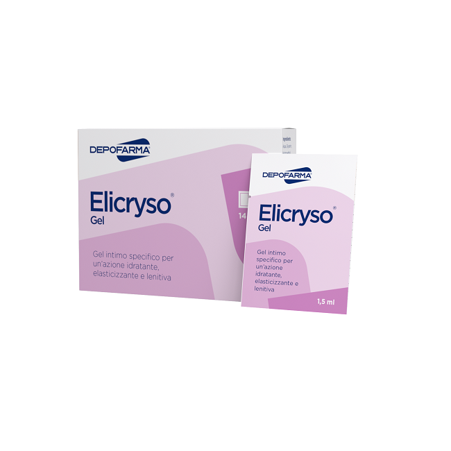 Depofarma Elicryso Gel Intimo Idratante Elasticizzante E Lenitivo 14 Bustine Da 1,5 Ml