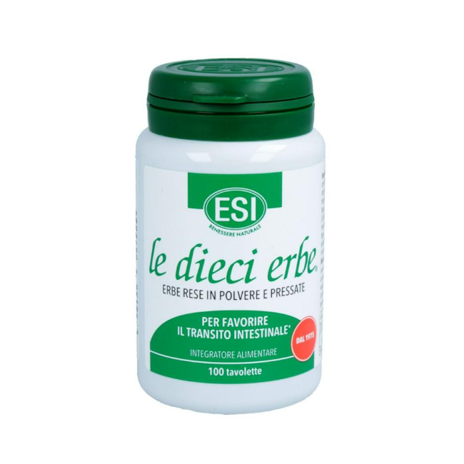 Programmi Sanitari Integrati Le Dieci Erbe 100 Tavolette