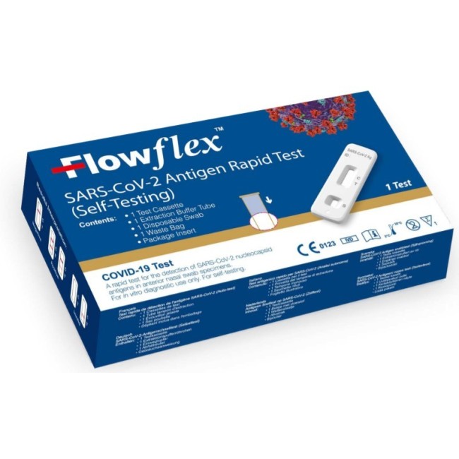 Pm2 Services Test Antigenico Rapido Covid-19 Flowflex Autodiagnostico Determinazione Qualitativa Antigeni Sars-cov-2 In Tamponi Pm2 Services Test Antigenico Rapido Covid-19 Flowflex Autodiagnostico Determinazione Qualitativa Antigeni Sars-cov-2 In Tamponi
