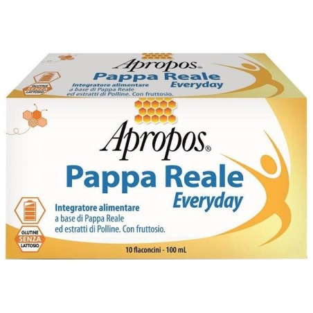 Desa Pharma Apropos Pappa Reale Everyday 10 Flaconcini Da 10 Ml Desa Pharma Apropos Pappa Reale Everyday 10 Flaconcini Da 10 Ml